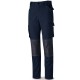 Pant. Stretch rodilla refor. Azul Marino