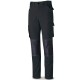 Pant. Stretch rodilla refor. Negro