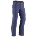 Pantalón Cortavientos Elástico con forro micropolar 93% Poliéster - 7% Spandex.