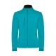 Softshell Mujer Aguamarina