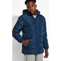 Parka Acolchada Resistente al Agua