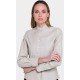 Blusa manga ajustable. 55% Algodón / 45% Poliéster