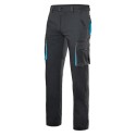 Pantalón Multibolsillos Stretch. 46% Algodón - 38% EME 240 g/m².
