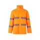 Parka Alta Visibilidad. 100% Pol. recubrimiento de PU