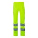 Pantalón Multibolsillos Alta Visibilidad. Sarga Pol. 240gr/m2