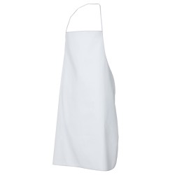 Delantal PVC con rizo de Algodón sin bolsillo . 500grs/m2