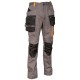 Pantalón Elást. Multib. Gris Oscuro/Negro