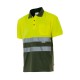 Polo Bicolor A.V. Verde Caza/Amarillo Flúor