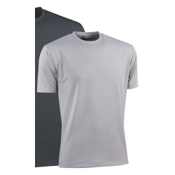 Camiseta técnica tejido Cooldry. Poliéster de 150 gr/m²