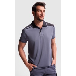 Polo Hombre 100% poliéster piqué, 160 g/m².