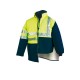 Parka Bicolor Alta Visibilidad Triple Uso