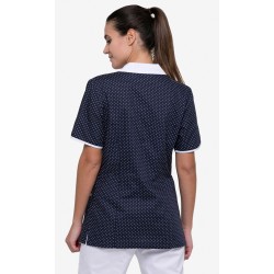 Casaca Mujer Manga Corta Bicolor