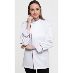 Chaqueta Unisex con Vivos en Contraste 65% Pol - 35% Alg