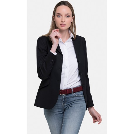 Blazer de Mujer 55% Poliéster - 43% Lana - 2% Lycra