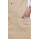 Delantal Canvas Cruzado atrás. Loneta 40%Pol - 40%Alg - 20% Lino 290g/m2