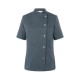 Chaqueta Chef Mujer. 65% Pol- 5% Algn. 215g/m2 Antracita