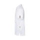Chaqueta Chef Green-Generation, material sostenible, 72% pol. reciclado certif. GRS -28% alg.