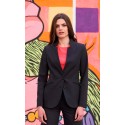 Americana Mujer Solapa Invertida. 97% Poliéster - 3% Spandex 200 gr/m2