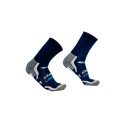 Calcetín técnico con Coolmax®. 62% Coolmax. 33% Poliamida. 5% Elastomero.