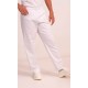 Pantalón cintura de goma sin bolsillos exteriores. 65% Poliéster - 35% Algodón, 195 gr/m2
