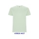 Camiseta 100% Algodón Verde Mist