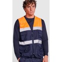 Chaleco Multibols. Alta Visibilidad. 65 % polyester - 35% Algodón.