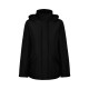 Parka Impermeable. 100% Poli 400g/m² - NEGRO