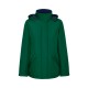 Parka Impermeable. 100% Poli 400g/m² - VERDE BOTELLA
