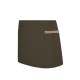 Delantal Canvas. 65%pol.-35%alg.320 g/m2 VERDE OLIVA/BEIGE ARENA
