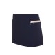 Delantal Canvas. 65%pol.-35%alg.320 g/m2 AZUL NAVY/MARFIL