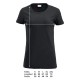 Camiseta Elás. m/c. 95%Alg. 5%Elas.170gr/m2 AZUL POLAR