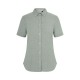 Blusa Oxford Stretch m/c 140 gr/m2 VERDE OLIVA CLARO
