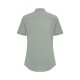 Blusa Oxford Stretch m/c 140 gr/m2 VERDE OLIVA CLARO