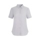 Blusa Oxford Stretch m/c 140 gr/m2 GRIS HIELO