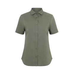 Blusa Stretch m/c 115 gr/m2 VERDE OLIVA CLARO