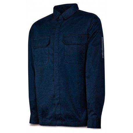 Camisa Ignífuga y Antiestática. Algodón 220 gr.