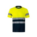 Camiseta Técnica Bicolor Alta Visibilidad