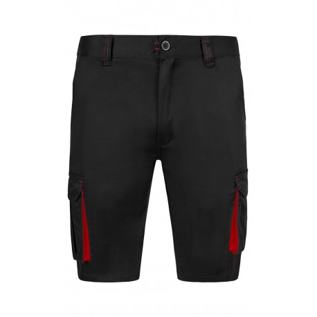 Berm Stretch Bicolor. 46% Alg.38%EME16%Pol.240 g/m2 NEGRO/ROJO
