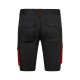 Berm Stretch Bicolor. 46% Alg.38%EME16%Pol.240 g/m2 NEGRO/ROJO