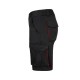 Berm Stretch Bicolor. 46% Alg.38%EME16%Pol.240 g/m2 NEGRO/ROJO