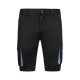 Berm Stretch Bicolor. 46% Alg.38%EME16%Pol.240 g/m2 NEGRO/CELESTE