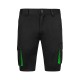 Berm Stretch Bicolor. 46% Alg.38%EME16%Pol.240 g/m2 NEGRO/V.LIMA
