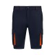 Berm Stretch Bicolor. 46% Alg.38%EME16%Pol.240 g/m2 A.NAVY/NARANJA