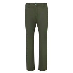 Pant. Chino Stretch Mujer. 98% Algo.2% Elas.260 g/m2 VERDE OLIVA