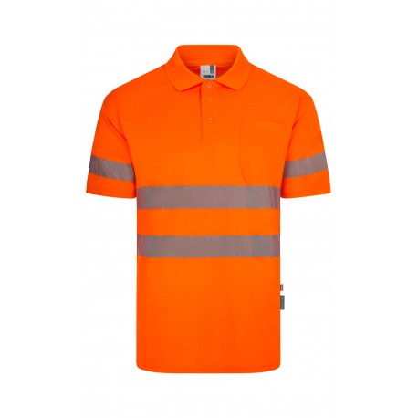 Polo Poliéster Reciclado M/C Cinta Segmentada. UPF 50+
