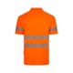 Polo Poliéster Reciclado M/C Cinta Segmentada. UPF 50+