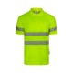 Polo Poliéster Reciclado M/C Cinta Segmentada. UPF 50+