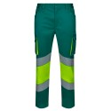 Pantalón Stretch Bicolor Cinta Segmentada. 77% pol. 20% alg. 3% elas. 250 g/m2