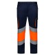 Pantalón Stretch Bicolor Cinta Segmentada. 77% pol. 20% alg. 3% elas. 250 g/m2