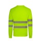 Camiseta Algodón M/L Cinta Segmentada. Piqué. 55% alg. 45% pol. 150 g/m2